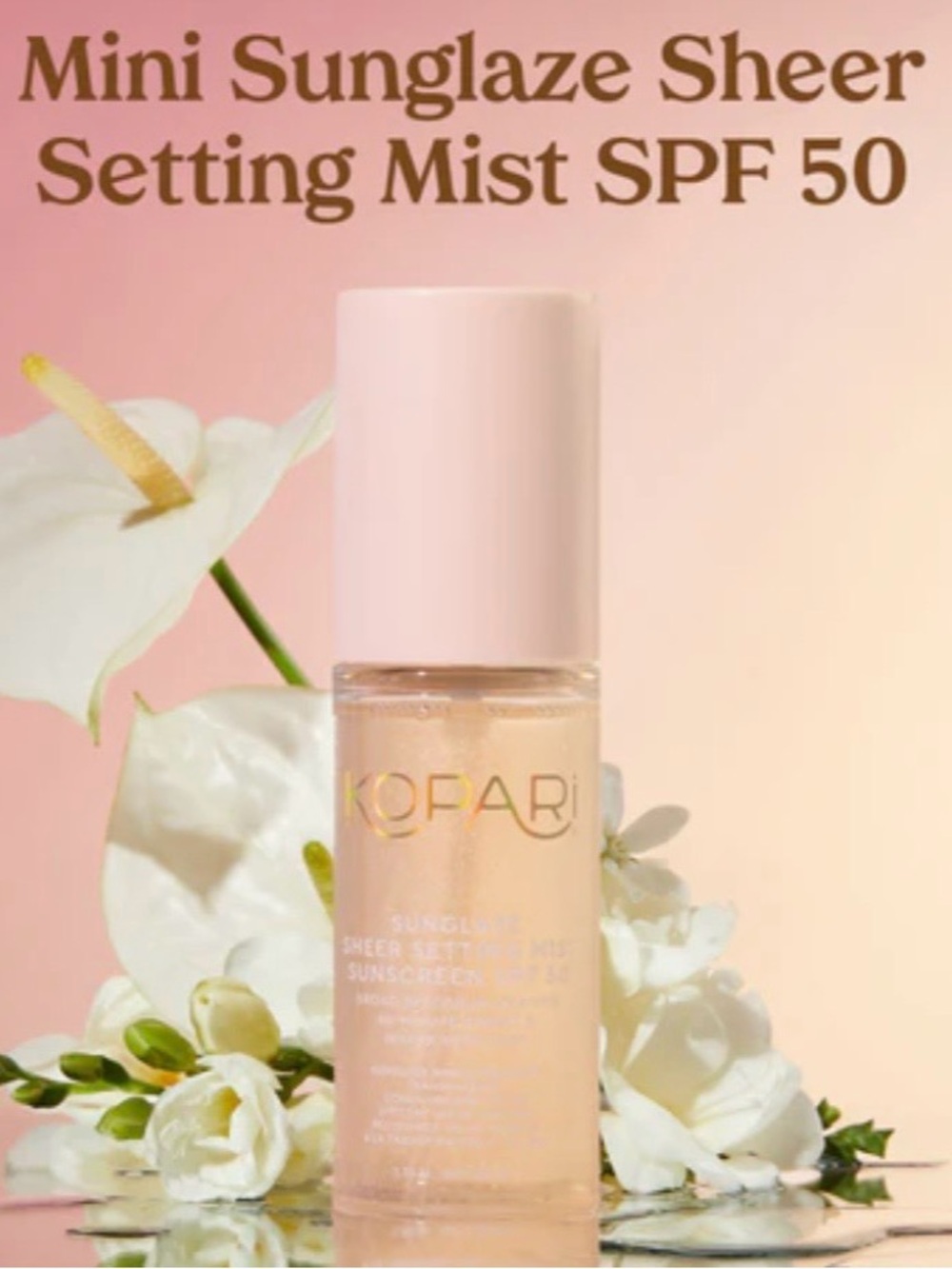 Kopari Sun Glaze Trio Luxury SPF skin care for face & body - Picture 4 of 6